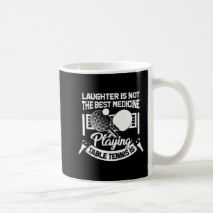 Taza De Café Mesa Divertida Tenis Es El Mejor Juego De Medicina