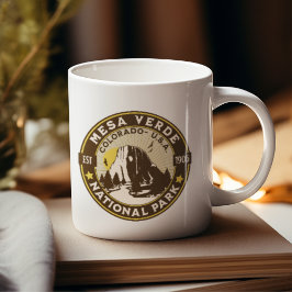 Taza De Café Mesa Verde National Park Arid Vista