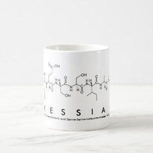 Taza De Café Mesiah peptide nombre mug