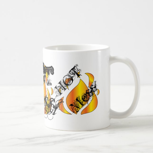 Taza De Café Mess caliente después de una noche de fiesta (Derecha)