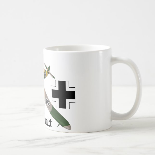 Taza De Café Messerschmitt Bf 109 Luftwaffe (Derecha)
