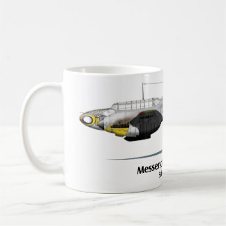Taza De Café Messerschmitt Bf-110 - Batalha de Stalingrado