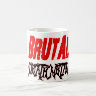 Taza De Café Metal brutal de la muerte - "taza "