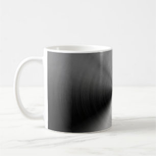 Taza De Café Metal plateado cepillado