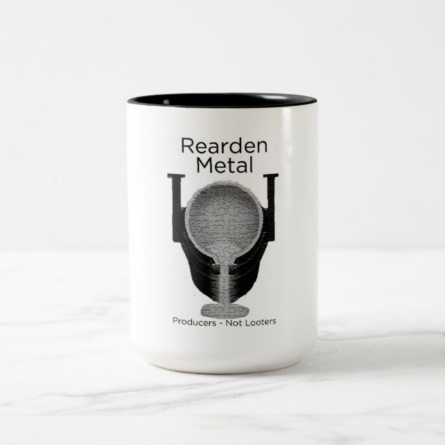 Taza de café metalizado de Rearden (Centro)