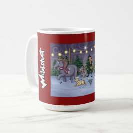 Taza De Café Metalphant Family Tree Mug