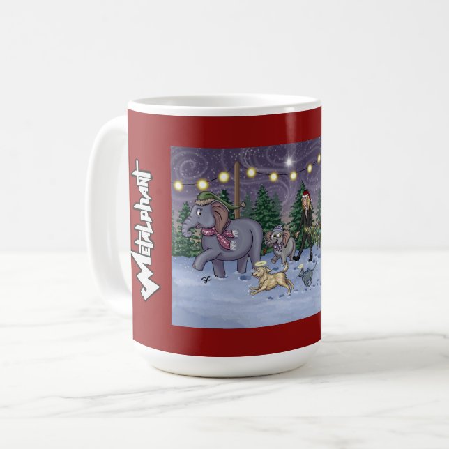 Taza De Café Metalphant Family Tree Mug (Anverso izquierdo)
