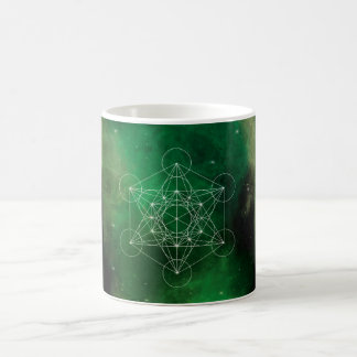 Taza De Café Metatrón, chakra, zen, geometría sagrada, ángel