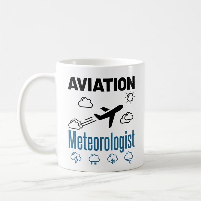 Taza De Café Meteorología de la aviación (Izquierda)