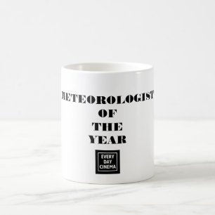 Taza De Café Meteorólogo del Año Mug