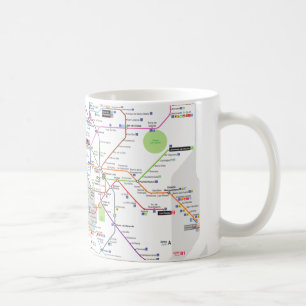 Taza De Café Metro de Madrid