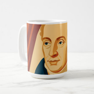 Taza De Café Metternich: Afiche moderno de época