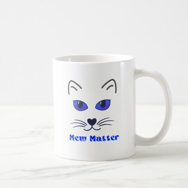 Taza De Café Mew Matter Classic Mug, 11 oz (Derecha)