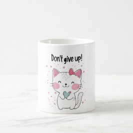 Taza De Café Mew te está animando. ¡No se rindan!