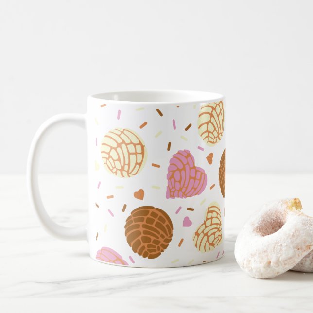 Taza De Café Mexican Concha (Con donut)