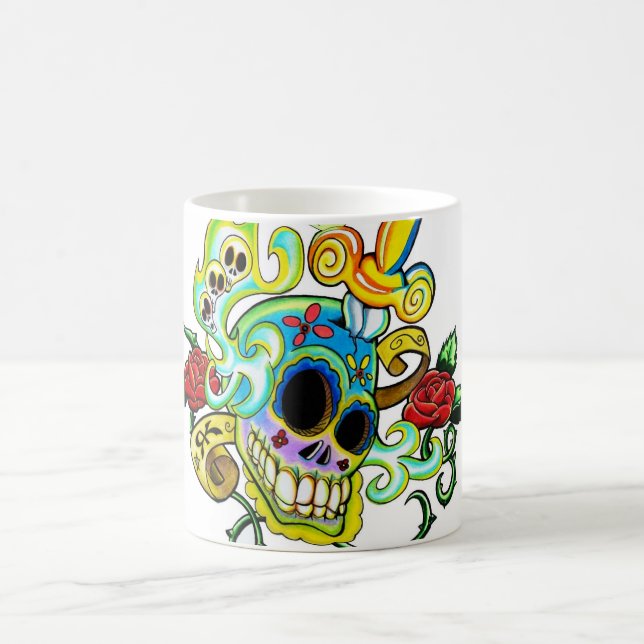 Taza De Café Mexican Skull (Centro)