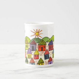 Taza de café mexicana de la escena