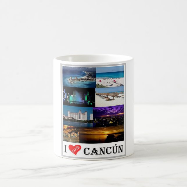 Taza De Café México - Cancún me encanta - (Centro)