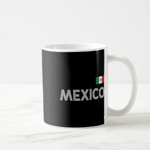 Taza De Café México Vintage Bandera Mexicana Gorra Jersey