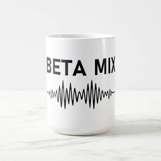 Taza De Café Mezcla beta - Forma de onda de audio (Centro)