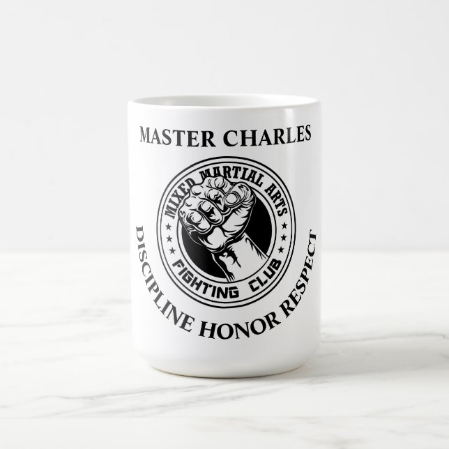 Taza De Café Mezcla de café de artes marciales (Centro)