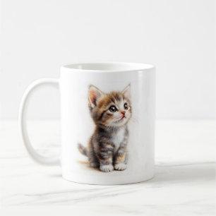 Taza De Café Mezcla de efectos: café y gatos, Personalizable