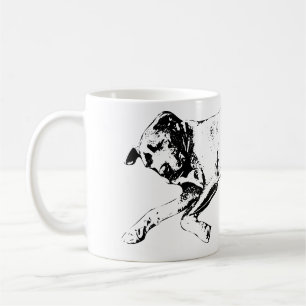 Taza De Café Mezcla de foso durmiente, Navidad acogedora