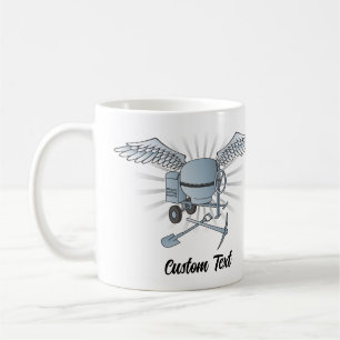 Taza De Café Mezcla de hormigón azul-gris