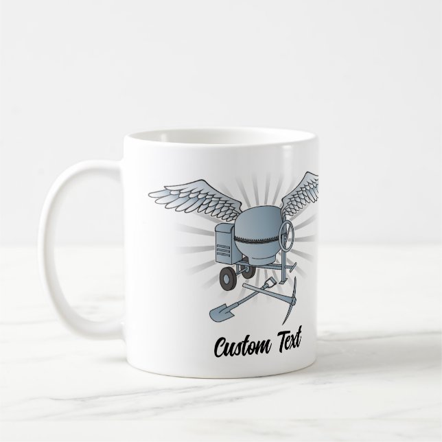 Taza De Café Mezcla de hormigón azul-gris (Izquierda)