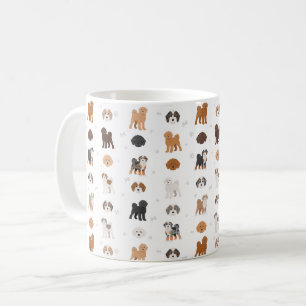 Taza de café mezcla de perro Cockapoo
