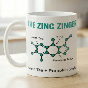 Taza De Café Mezcla de Té Quimico Zinc Zinger