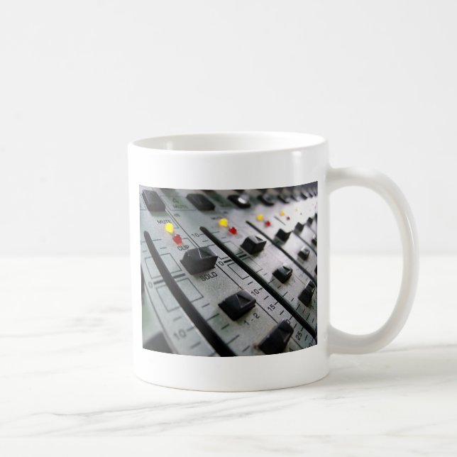 Taza De Café Mezclador de audio (Derecha)