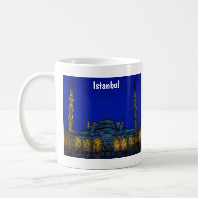 Taza De Café Mezquita Azul de Estambul (Izquierda)