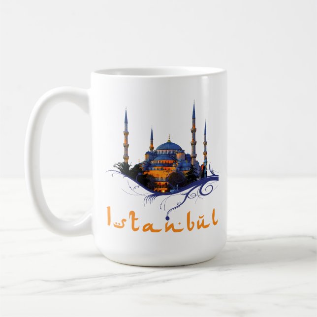 Taza De Café Mezquita azul Estambul (Izquierda)