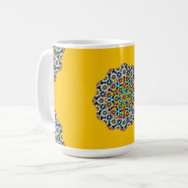 Taza De Café Mezquita marroquí de mármol amarillo