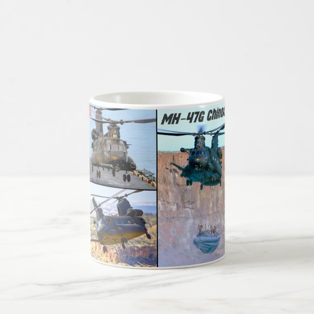 TAZA DE CAFÉ MH-47G CHINOOK (Centro)