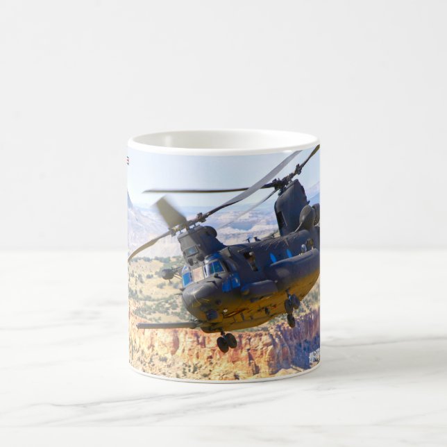 TAZA DE CAFÉ MH-47G CHINOOK (Centro)
