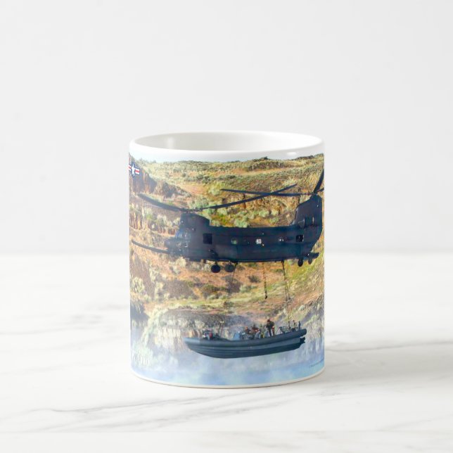 TAZA DE CAFÉ MH-47G CHINOOK (Centro)