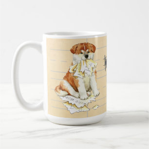 Taza De Café Mi Akita comió mi hogar