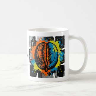 Taza de café Mi Alegría – Grano de café con grafit