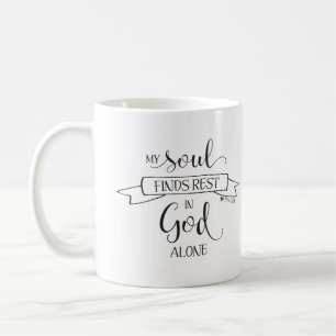 Taza De Café Mi Alma Encuentra Descanso - Ps 62:1