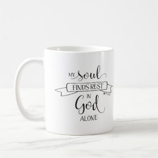 Taza De Café Mi Alma Encuentra Descanso - Ps 62:1