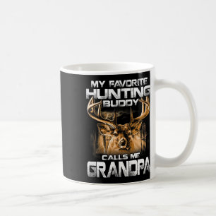 Taza De Café Mi amigo de caza favorito me llama abuelo