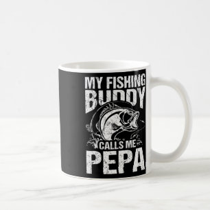 Taza De Café Mi amigo pescador me llama pescadora del Día del P