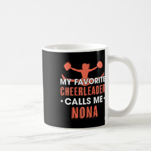 Taza De Café Mi animadora favorita me llama abuela de animadora