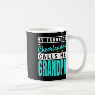 Taza De Café Mi animadora favorita me llama abuelo