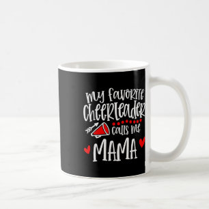 Taza De Café Mi animadora favorita me llama mamá divertido anim
