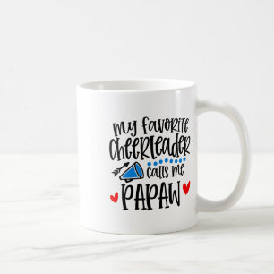 Taza De Café Mi animadora favorita me llama Papaw divertido por