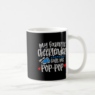 Taza De Café Mi animadora favorita me llama Pop-pop divertido C