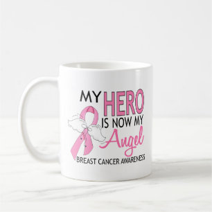 Taza De Café Mi Aquí Es Ahora Mi Ángel Cáncer De Mama